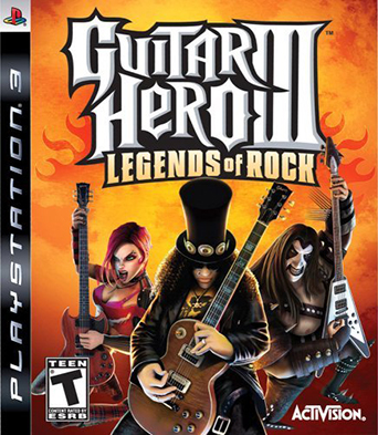 Playstation 3 игра Guitar Hero III : Legends of Rock (PS3)