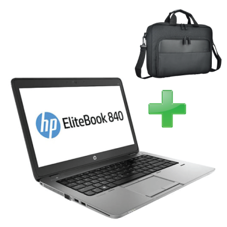 Лаптоп HP Elitebook 840 Core i5-4210U / 6GB RAM / 500GB HDD + чанта