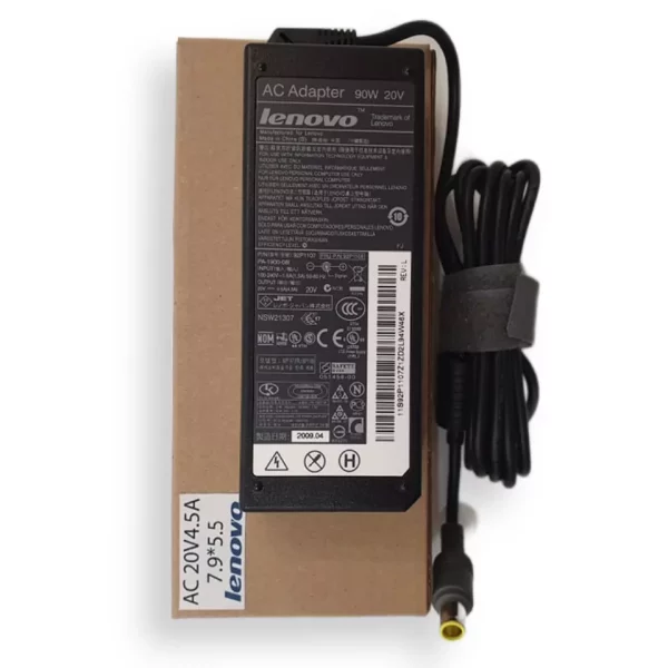 Зарядно за лаптоп захранване Lenovo 20V, 4.5A, 90W - Image 3