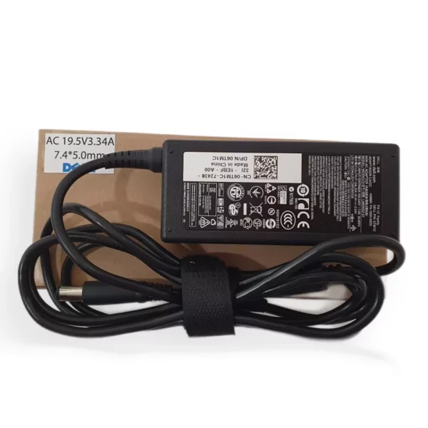 Зарядно за лаптоп захранване Dell 19.5V, 3.34A, 65W - Image 2