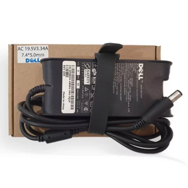 Зарядно за лаптоп захранване Dell 19.5V, 3.34A - Image 2