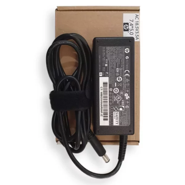 Зарядно за лаптоп захранване HP 18.5V, 3.5A, 65W - Image 2