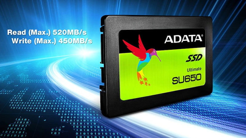 SSD памет АDATA Ultimate SU650, 120GB , SATA III