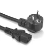 Захранващ PC PSU кабел за компютър IEC C13 HQ, 3.0m, НОВ - Image 2