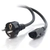 Захранващ PC PSU кабел за компютър IEC C13 HQ, 3.0m, НОВ