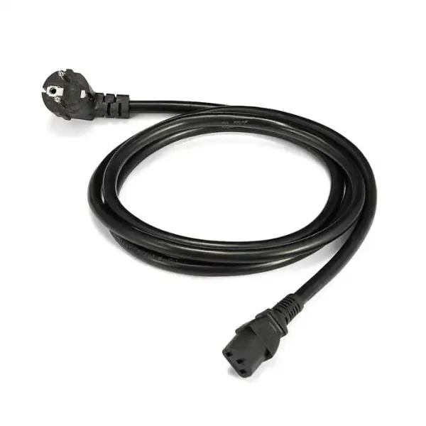 Захранващ PC PSU кабел за компютър IEC C13 HQ, 1.5m, НОВ - Image 3