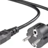 Захранващ PC PSU кабел за лаптоп IEC C5 HQ, 1.2m, РЕНОВИРАН - Image 2
