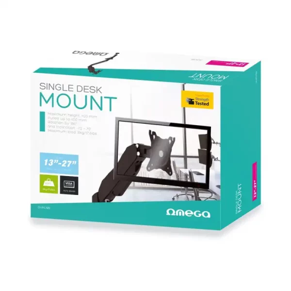 Стойка поставка за монитор Omega Full Motion 13-27" 180 градуса - Image 2