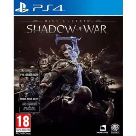 Playstation 4 игра Middle-earth: Shadow of War (PS4)