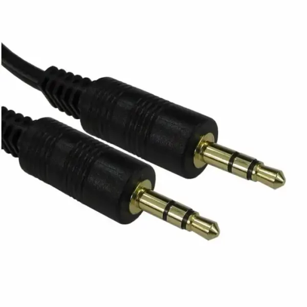 AUX Кабел Jack-Jack 3.5mm (M)-(M), 1.5m, НОВ