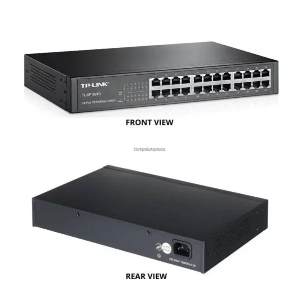 24 портов Switch TP-Link TL-SF1024D