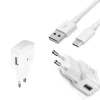 Зарядно, адаптер + кабел Type C Samsung EP-TA20EWE Fast Charging, бял - Image 2