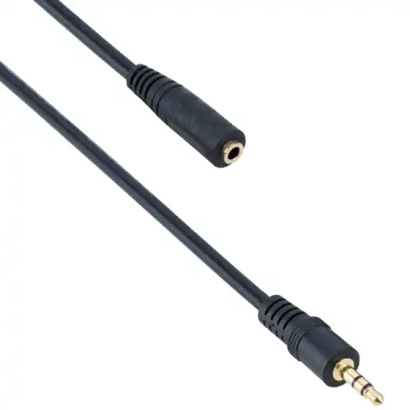 Aудио кабел Stereo, 3.5 mm (M) - 3.5 mm (F), удължител, 3 метра