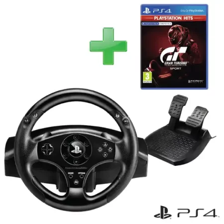 Волан за Playstation 4 Плейстейшън 4  Thrustmaster T80 + игра GranTurismo Sport