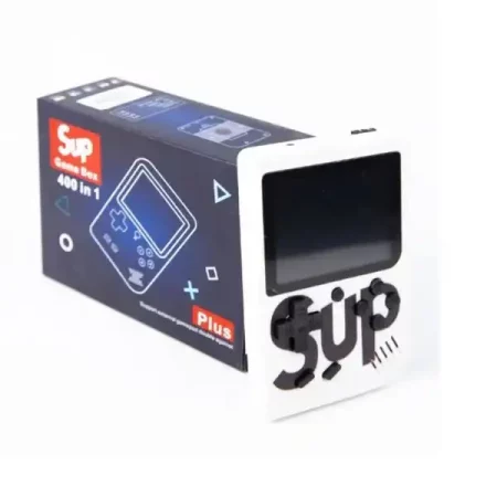 Преносима видео игра, игрова конзола Sup Game Box 400 игри, червен