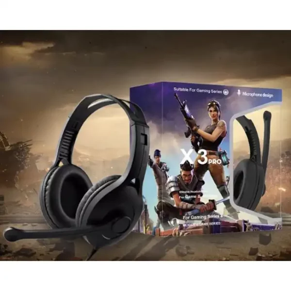 Гейминг слушалки с микрофон X3 Pro Fortnite Фортнайт - Image 2