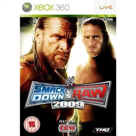 XBOX 360 игра SmackDown vs RAW 2009 (Xbox360)