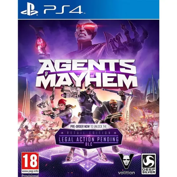 Playstation 4 игра Agents Mayhem (PS4)