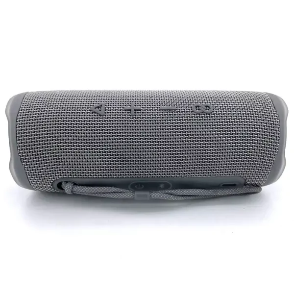 Преносима тонколона колона FLIP 6, FM Bluetooth USB AUX Micro SD, Водоустойчива, сив