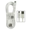 Кабел за зареждане USB(A) - Micro-USB (M)-(M), 1.0m, НОВ, Бял - Image 2