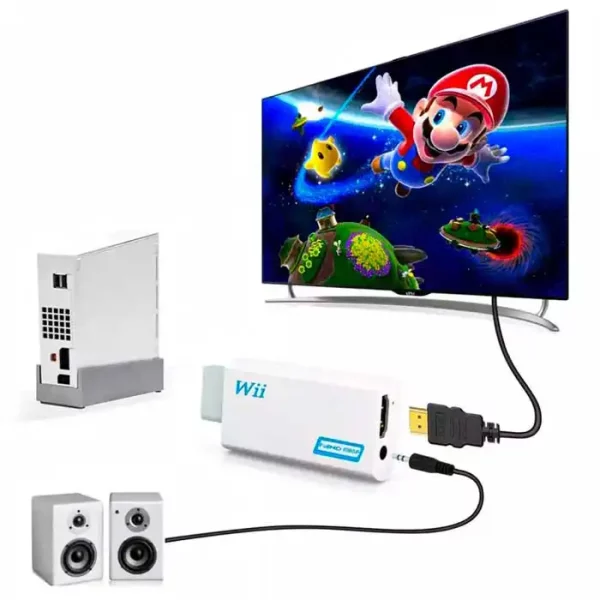 HDMI преходник, адаптер за Nintendo Wii - Image 2