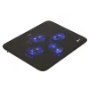 Охладител за лаптоп A+ CIC4B, 15.6", USB, 4 вентилатора, Черен