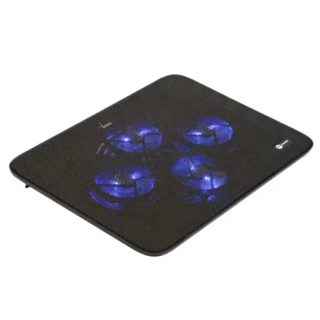 Охладител за лаптоп A+ CIC4B, 15.6", USB, 4 вентилатора, Черен