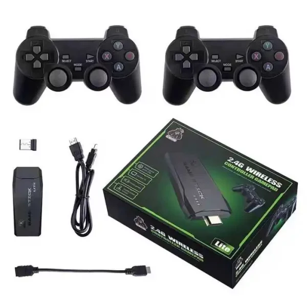 TV игра игри конзола безжични джойстици, 10000 игри и HDMI/4К качество / 64GB памет - Image 5
