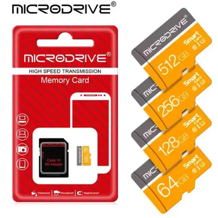 Карта памет MicroDrive 64GB, MicroSD, Class10