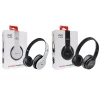 Безжични слушалки P47 wireless, Bluetooth, FM, MP3, SD карта памет, AUX, Цвят бял - Image 3