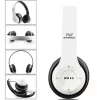 Безжични слушалки P47 wireless, Bluetooth, FM, MP3, SD карта памет, AUX, Цвят бял - Image 2
