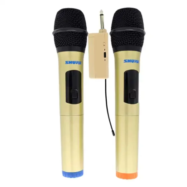 Професионални безжични вокални динамични микрофони Shure SM-820A - Image 4