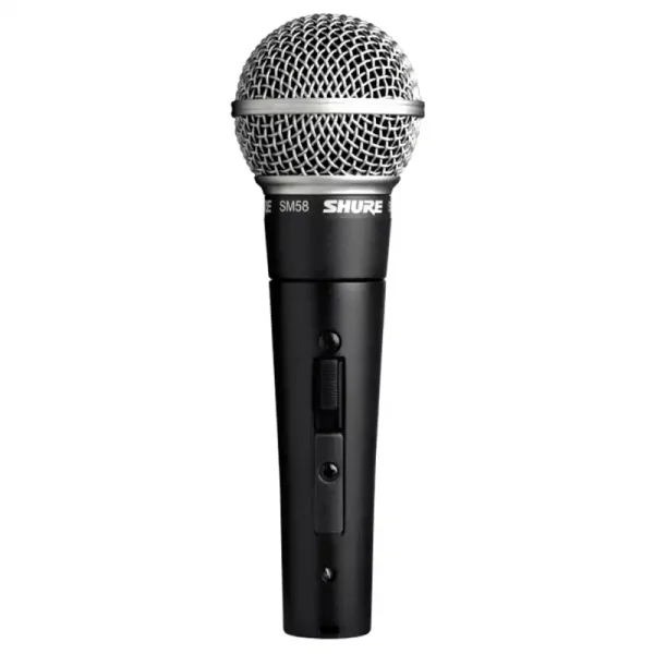 Професионален вокален динамичен микрофон с кабел Shure SM58 - Image 3