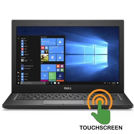 Touchscreen! Тъчскрийн! Лаптоп Dell 7280 Intel Core i7-7600U / 8GB RAM / 256GB SSD