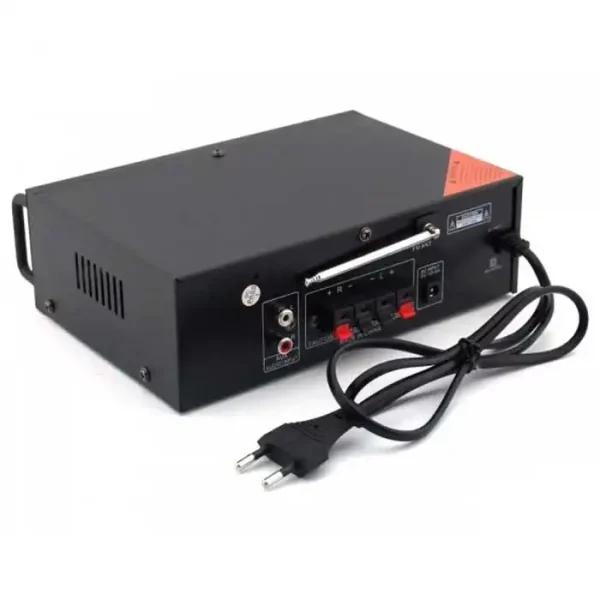Усилвател стъпало КАРАОКЕ, Bluetooth, Мp3, Usb, Sd, карта памет, радио, FM, дистанционно - Image 5